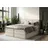 MID.YOU Boxspringbett 180 x 200 cm H2/H3 Creme