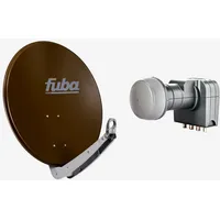 Fuba Sat Anlage 4 Teilnehmer | Satellitenschüssel Komplettset -