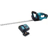 Makita DUH 607 SA Akku Heckenschere 18 V 60 cm + 1x Akku 2,0 Ah + Ladegerät