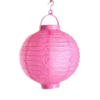 MARELIDA LED Lampion kaltweiße LED D: 30cm Kugel Laterne