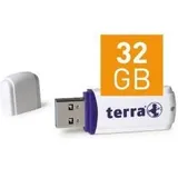 Terra Wortmann  USThree (32 GB, USB-A, USB 3.0), USB Stick, Weiss