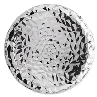 Alessi Tablett, aus Edelstahl Silberfarben