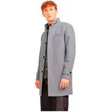 JACK & JONES Melton Mantel Light Grey Melange M