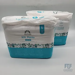 Amazon-Marke: Mama Bear Höschenwindeln Größe 6 (18-30kg), 72 Stück (2 Packungen