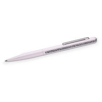Swarovski Crystal Shimmer Kugelschreiber, Rosafarbener, Verchromter Stift mit Edlen Swarovski Kristallen