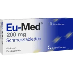 Eu-Med® 200mg Schmerztabletten 10 Stück