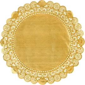 Duni Tortenspitzen Rund Ø 36 cm 500 St. Gold