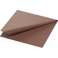 Duni Duni, Servietten, Serviet Duni 24x24 cm Chestnut brun,8