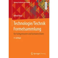 Vieweg+Teubner Verlag Technologie/Technik Formelsammlung