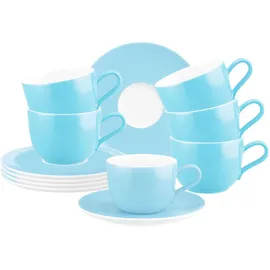SELTMANN WEIDEN Liberty Pure Colors Kaffeetasse 0,26 l Blau 6 St.