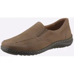 Slipper WALDLÄUFER, Herren, Gr. 8, braun (schlamm), Nubukleder, Schuhe