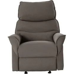 Relaxsessel LA-Z-BOY, grau (quartz grau gdu 19), B:82cm H:103cm T:92cm, Microfaser GDU (100% Polyester), Sessel, inkl. Rücken- und Fußverstellung mit Trafo, Akku oder manuell