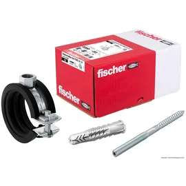Fischer Rohrschellen-Set 31-37 mm 10 Stück