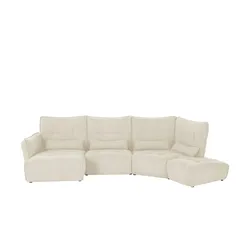 Wohnlandschaft  Jeaneva ¦ creme ¦ Maße (cm): B: 384 H: 101 T: 197.0