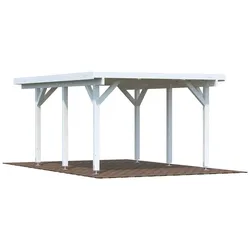 Einzelcarport PALMAKO "Karl", weiß, Carports
