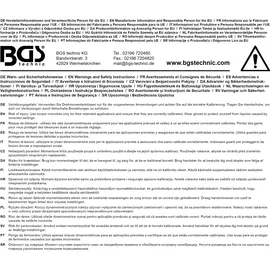 BGS Drehmomentschlüssel 20-100 Nm