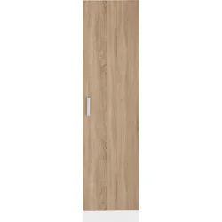 Vorratsschrank KOCHSTATION "KS-Gera", weiß (eiche, weiß), B:50cm H:200cm T:60cm, Spanplatte, Schränke, Breite 50 cm
