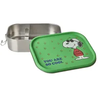 Rice Snoopy Große Edelstahl Brotdose grün