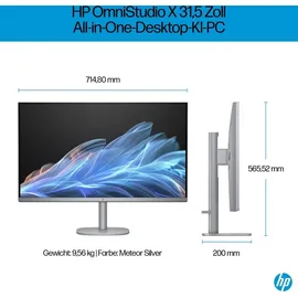 HP OmniStudio X All-in-One 32-c0155ng Intel Core Ultra 5 125H 32 GB RAM 1 TB SSD Intel Arc Graphics
