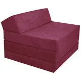 FORTISLINE Klappmatratze 200x70x10cm - 3-teilige Faltmatratze - H2 Gästematratze - Camping Faltbare - Kamping Bett - Waschbar Bezug - Erwachsene Klappbar - Reisematratze - Schaumstoff Matratze