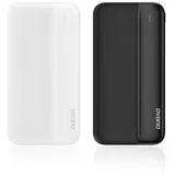 Dudao powerbank 20000mAh 2xUSB-A 10W black K4S+ 20000 mAh, 10 W), Schwarz