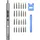 TOOLCRAFT Akku-Stabschrauber 3,7 V 330 mAh ohne Akku + Elektro-Schraubendreher Set 28-in-1