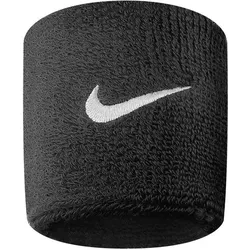 Nike Swoosh Wristbands - Armbänder - Black/White