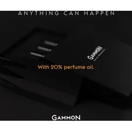 Gammon Black Notes Explorer-Set (4x2 ml), das Parfum Set mit allen 4 Black Notes Herren mit 20% Parfum-Öl,