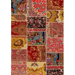 Bamyum Silena Bedruckter 200x300 Teppich Chenille-Druck Maschinell Hergestellt