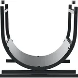 Costway Kaminholzregal 40 x 34 x 36 cm schwary