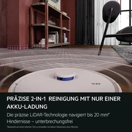 AEG AR71UW2SW Saugroboter Weiß