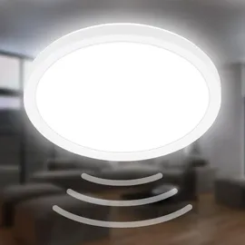 Briloner LED Deckenlampe 24x3 cm weiß
