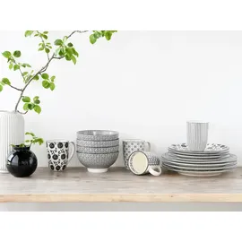 CreaTable New Style black Kombiservice 16-tlg.