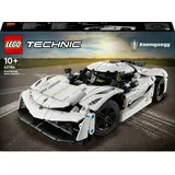 LEGO Technic Koenigsegg Jesko Absolut Supersportwagen Weiß