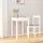 vidaXL Esstisch 55 x 75 x 55 cm weiß