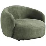Home Deluxe Sessel CASARA Webstoff 99 x 72 x 104 cm Dunkelgrün
