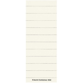 Leitz 19020001 (Blanko, Universal Aufkleber, 3-zeilig) 100 Stück, weiss