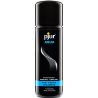 pjur AQUA - Premium-Gleitgel auf Wasserbasis - exzellente Gleiteigenschaften, spendet Feuchtigkeit, ohne zu kleben - auch für Sex Toys (500ml)