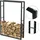 BC-ELEC Holzablage Stahl 150 x 100 x 25 cm Schwarz