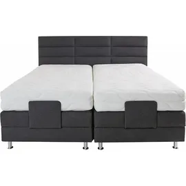 Westfalia Schlafkomfort Boxbett 214 x 210 cm Grau