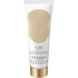 Sensai Silky Bronze Sonnencreme für Gesicht Öl LSF 30 50 ml