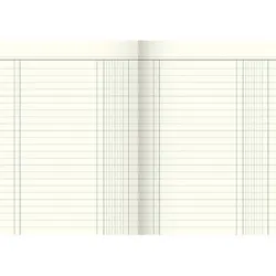 Geschäftsbuch, A5, 40 Blatt, 1 Spalte