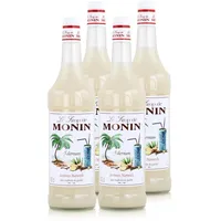 Monin Sirup Falernum 1L - Cocktails Milchshakes Kaffeesirup (4er Pack)