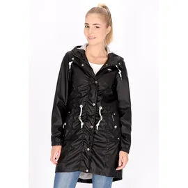 Schmuddelwedda Regenmantel Damen Schwarz XL