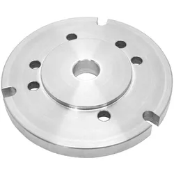 Montageflansch für Drehfutter Ø 80 mm zu Teilapparat