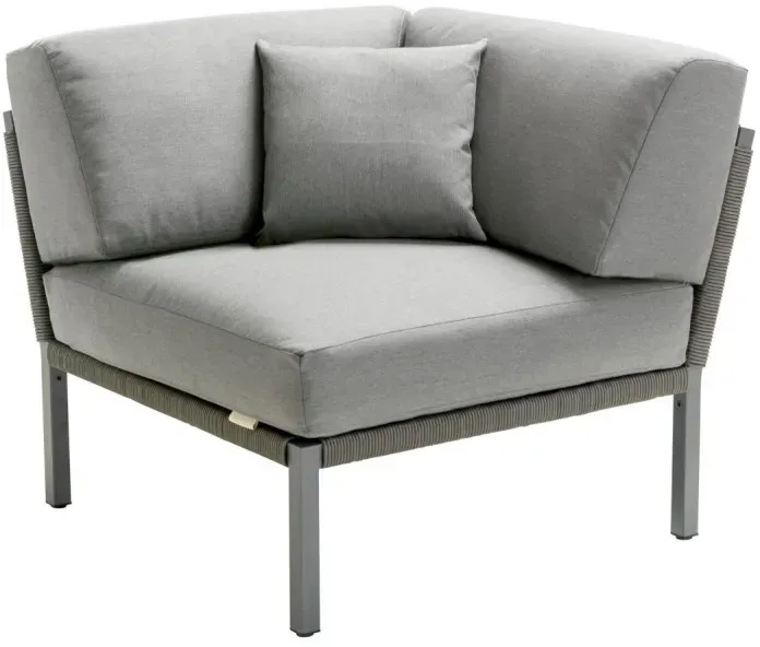 Loungesystem Club Eckmodul - 305 - anthrazit standard 787 - sand