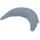 Theraline Reisekissen Bambus 140 cm Melange Blau/Grau
