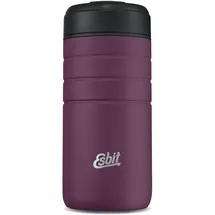 Esbit Thermobecher Majoris - Edelstahl Isolierbecher 450 ml Lila - Klick-Verschluss - für heiße und kalte Getränke