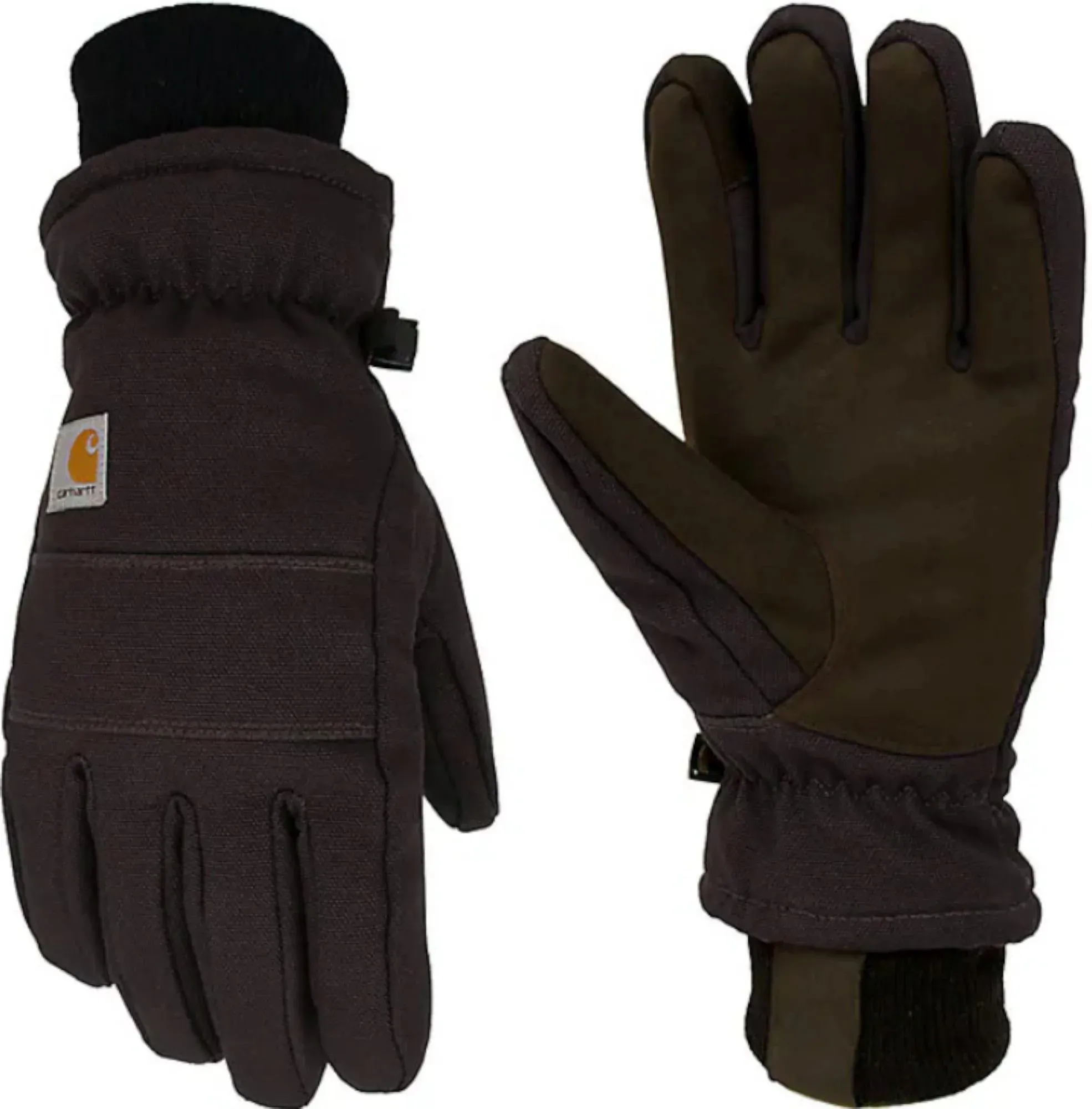 Carhartt Insulated Duck Handschuhe, schwarz, Größe 2XL für Männer
