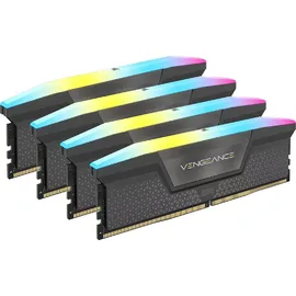 Corsair Vengeance RGB DDR5-5600 64GB Kit (4x16GB) CL36 Schwarz CMH64GX5M4B5600Z36